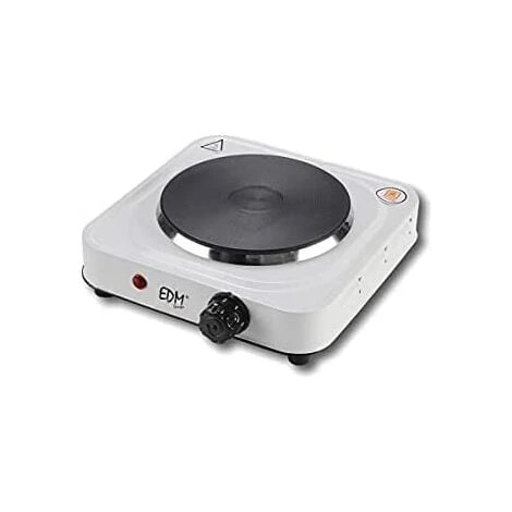 Fornello Elettrico 1 Bruciatore 1500w 25x25x7,5cm Edm 3 Fornello Elettrico 1 Bruciatore 1500w 25x25x7,5cm Edm