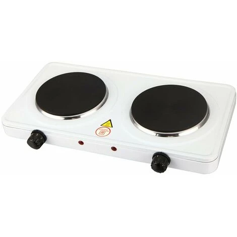 Fornello Elettrico Con 2 Piastre 2000W - 43x22xh7,5 Cm 3 Fornello Elettrico Con 2 Piastre 2000W - 43x22xh7,5 Cm