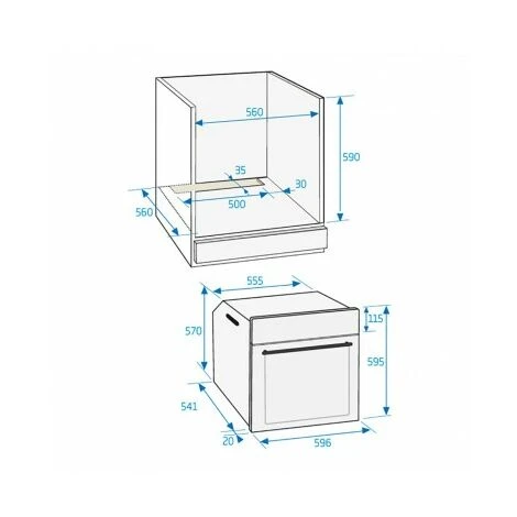 Beko BIGT21100X Forno Elettrico, Forno A Gas Naturale 72 L Classe A+ Nero, Acciaio Inossidabile 4 Beko BIGT21100X Forno Elettrico, Forno A Gas Naturale 72 L Classe A+ Nero, Acciaio Inossidabile - immagine 2