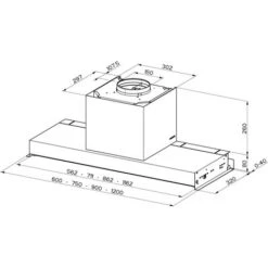 Faber Cappa Cucina In-Nova Premium KL Incasso 90 Cm Acciaio Inox -Negozio Di Elettrodomestici 69472375 3