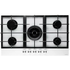 PremierTech PC905GW Piano Cottura A Gas Bianco Da 90cm (86cm) 5 Fuochi In Vetro 10 PremierTech PC905GW Piano Cottura A Gas Bianco Da 90cm (86cm) 5 Fuochi In Vetro -Negozio Di Elettrodomestici 70294353 4