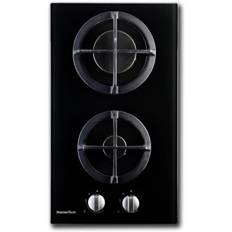 PremierTech PC2G30V Piano Cottura A Gas 2 Fuochi 30cm Vetro 3 PremierTech PC2G30V Piano Cottura A Gas 2 Fuochi 30cm Vetro