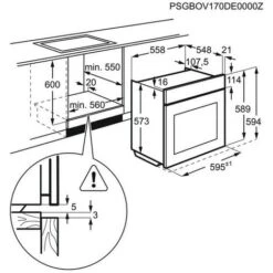 Forno Multifunzione Integrato 72l 60cm Con + Pirolisi - Eof7p00rx - Electrolux -Negozio Di Elettrodomestici 70414412 4
