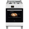 Cucina Mista 54l 4 Fuochi Bianca - Lkm648588w - Electrolux -Negozio Di Elettrodomestici 70414631 1