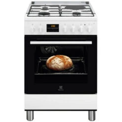 Cucina Mista 54l 4 Fuochi Bianca - Lkm648588w - Electrolux
