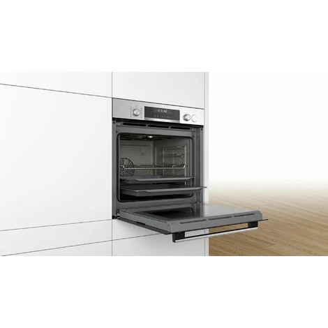 Forno A Convezione / Vapore Integrato 71l 60cm Con Acciaio Inossidabile Ecoclean - Hra558bs1 - Bosch 6 Forno A Convezione / Vapore Integrato 71l 60cm Con Acciaio Inossidabile Ecoclean - Hra558bs1 - Bosch - immagine 4
