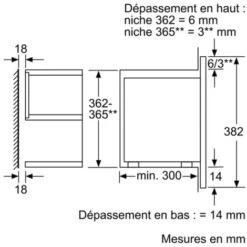 Microonde Da Incasso 21l 900w Acciaio Inox / Nero - Bf634lgs1 - Siemens -Negozio Di Elettrodomestici 70416412 3