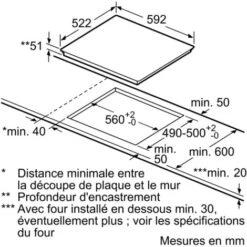 Piano Cottura A Induzione 60cm 4 Fuochi 4600w Nero - Eu651beb1e - Siemens -Negozio Di Elettrodomestici 70416828 4