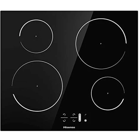 Hisense I6421C - Piano Cottura A Induzione, Vetroceramica, 4 Zone Di Cottura, Funzione Power Boost, Timer Di Cottura, Nero, 595 × 58 × 520 Mm 3 Hisense I6421C - Piano Cottura A Induzione, Vetroceramica, 4 Zone Di Cottura, Funzione Power Boost, Timer Di Cottura, Nero, 595 × 58 × 520 Mm