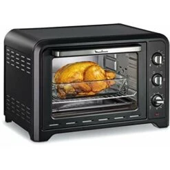 Moulinex Optimo Forno Elettrico 39 L Nero Calore Girevole 6 Modalità Di Cottura Pizza Pane Torte Pasticcerie 2000 W Termostato 240° Funzione Scongelamento OX487810 -Negozio Di Elettrodomestici 70870939 4
