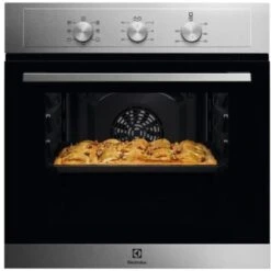 Electrolux EOH2H00BX Forno Elettrico Ventilato Con Grill Da Incasso Multifunzione 58 Litri Classe A Larghezza 60 Cm Colore Acciaio