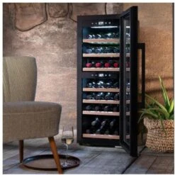 CASO PF017894 Cantinetta Refrigerata Per Vini 38 Bottiglie Classe Energetica G 7 Ripiani In Legno Wi-Fi 106,5 Cm Nero -Negozio Di Elettrodomestici 71487299 4