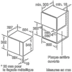 Microonde Da Incasso 20l 800w - Bfl520ms0 - Bosch -Negozio Di Elettrodomestici 71772663 3