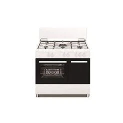 Schaub Lorenz SS590EW Cucina Elettrica 5 Fuochi A Gas Forno Elettrico Classe Energetica A Dimensioni 90x60cm Bianco