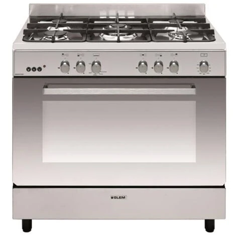 Piano Cottura A Gas 109l 5 Fuochi Inox - Ge960cmix2 - Glem 3 Piano Cottura A Gas 109l 5 Fuochi Inox - Ge960cmix2 - Glem