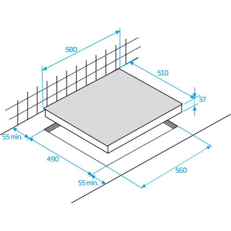 Piano Cottura In Vetroceramica 3 Fuochi 5000w Nero - Hic63100 - Beko 4 Piano Cottura In Vetroceramica 3 Fuochi 5000w Nero - Hic63100 - Beko - immagine 2