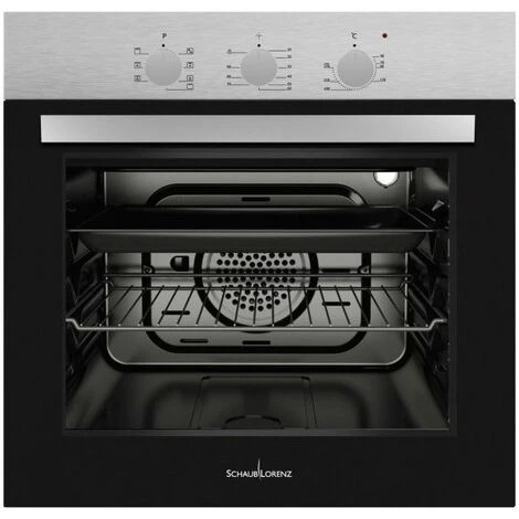 Schaub-Lorenz SSFE6X7 Forno Multifunzione Elettrico Da Incasso Capacità 56 Litri Classe Energetica A 7 Programmi 59,5 Cm Inox 3 Schaub-Lorenz SSFE6X7 Forno Multifunzione Elettrico Da Incasso Capacità 56 Litri Classe Energetica A 7 Programmi 59,5 Cm Inox