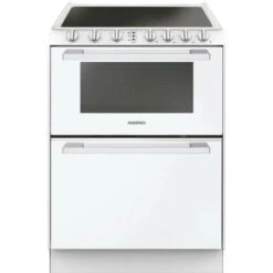 Cucina In Ceramica 38l 4 Fuochi Bianchi + Lavastoviglie - Trv60nrb/1 - Rosieres