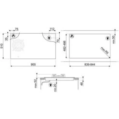 Smeg Piano Cottura Induzione / Gas Classica PM3953D 90 Cm Nero -Negozio Di Elettrodomestici 75165312 5