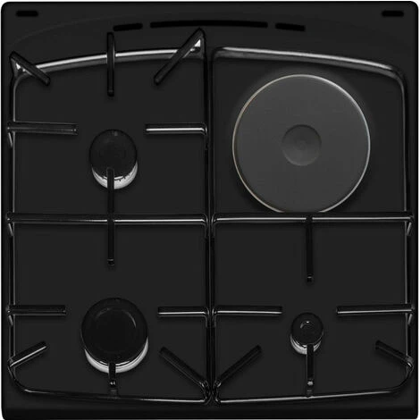 Cucina Mista 77l 4 Fuochi Nera - Acm7035vn - Amica 6 Cucina Mista 77l 4 Fuochi Nera - Acm7035vn - Amica - immagine 4