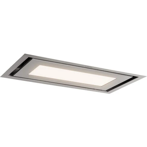 Klarstein Remy Brilliant Edition- Cappa A Isola, 90 Cm, 609 M³/h, Classe Energetica A, LED, Vetro 3 Klarstein Remy Brilliant Edition- Cappa A Isola, 90 Cm, 609 M³/h, Classe Energetica A, LED, Vetro