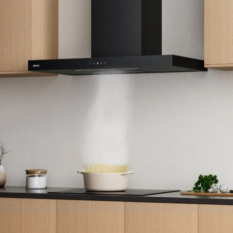 Cappa Aspirante Ciarra 90cm 650m3/h 4 Velocità Booster - LED Dimmerabile - Colore Nero- CD9102B 4 Cappa Aspirante Ciarra 90cm 650m3/h 4 Velocità Booster - LED Dimmerabile - Colore Nero- CD9102B - immagine 2