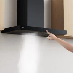 Cappa Aspirante Ciarra 90cm 650m3/h 4 Velocità Booster - LED Dimmerabile - Colore Nero- CD9102B 9 Cappa Aspirante Ciarra 90cm 650m3/h 4 Velocità Booster - LED Dimmerabile - Colore Nero- CD9102B -Negozio Di Elettrodomestici 78189058 3