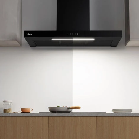 Cappa Aspirante Ciarra 90cm 650m3/h 4 Velocità Booster - LED Dimmerabile - Colore Nero- CD9102B 6 Cappa Aspirante Ciarra 90cm 650m3/h 4 Velocità Booster - LED Dimmerabile - Colore Nero- CD9102B - immagine 4