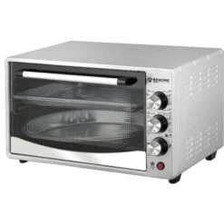 Forno Fornetto Elettrico Ventilato 30 Litri Smaltato 320 Gradi Doppio Vetro Luce Grigio -Negozio Di Elettrodomestici 78382692 5