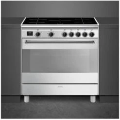 Smeg BG91IX2 Cucina 90x60cm 5 Zone Forno Multi7 Classe Energetica A Inox Vapor Clean -Negozio Di Elettrodomestici 78542419 2
