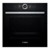 Bosch HSG636BB1 Serie 8 Forno Elettrico Multifunzione Da Incasso A Vapore Full Steam Capacita' 71 Litri Classe Energetica A+ 14 Programmi EcoClean Fast Pre-Heating 60 Cm Nero