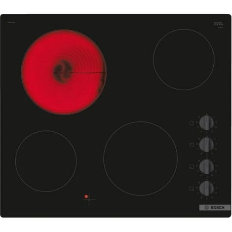 Piano Cottura In Vetroceramica 60cm 4 Fuochi 6600w Nero - PKE611CA8E - Bosch 3 Piano Cottura In Vetroceramica 60cm 4 Fuochi 6600w Nero - PKE611CA8E - Bosch