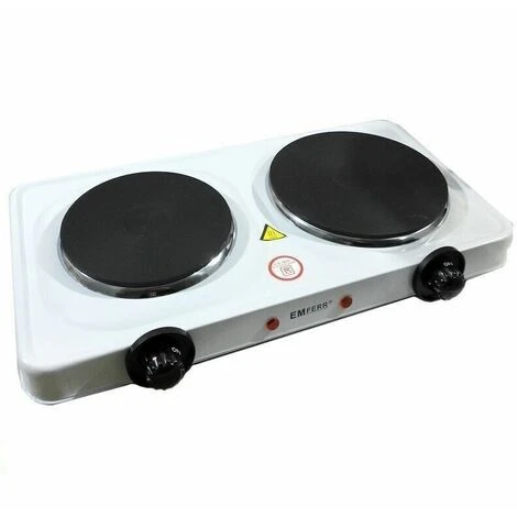 No Brand FORNELLO ELETTRICO DOPPIO 2 PIASTRE MM 185-155 POTENZA 1500+1000 WATT 3 No Brand FORNELLO ELETTRICO DOPPIO 2 PIASTRE MM 185-155 POTENZA 1500+1000 WATT