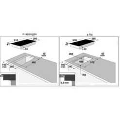 Piano A Induzione - DUO NERO 2 Zone Cm. 30 -Negozio Di Elettrodomestici 82245030 5