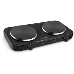 Esperanza Ekh010k Fornello Elettrico, Top, 2 Campi Di Riscaldamento, Nero