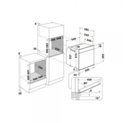 Hotpoint FIT 834 AV HA Forno 73 L A Beige 8 Hotpoint FIT 834 AV HA Forno 73 L A Beige -Negozio Di Elettrodomestici 91986866 3