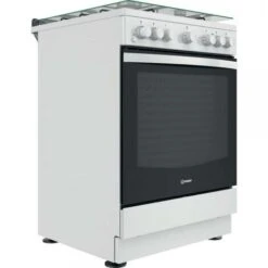 Indesit IS67G4PHW/E Cucina Gas Nero, Bianco A -Negozio Di Elettrodomestici 91987405 4