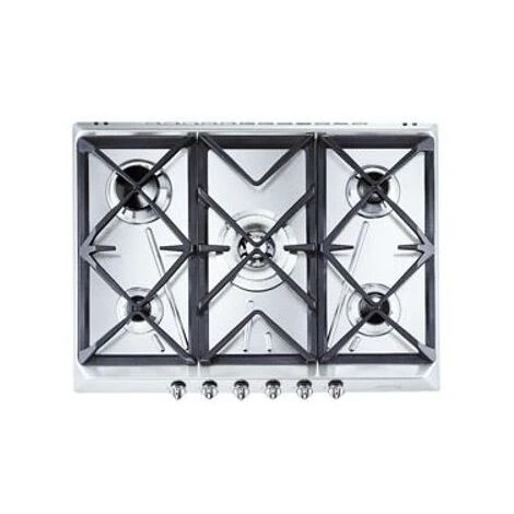 Smeg SRV576GH5 Piano Cottura Acciaio Inossidabile Da Incasso Gas 5 Fornello(i) 3 Smeg SRV576GH5 Piano Cottura Acciaio Inossidabile Da Incasso Gas 5 Fornello(i)