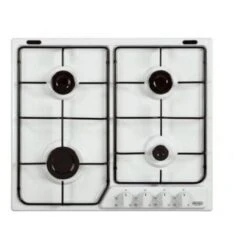 DeLonghi De’Longhi YBF 46 ASV Piano Cottura Bianco Da Incasso Gas 4 Fornello(i)