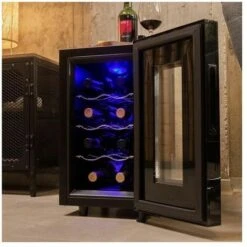 Cecotec Cantinetta Bolero Grandsommelier 820 Coolcrystal Nero -Negozio Di Elettrodomestici 93933555 3