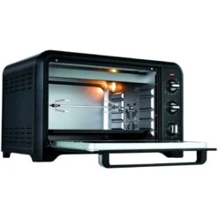 Moulinex OX4858 Optimo Forno Elettrico Ventilato 39 Litri, Potenza 2000 W, Max 240°C, Forno Per Pizza, Carne, Pesce, Dolci, Fornetto Elettrico Con Girarrosto, 7 Modalità Di Cottura, Timer, 4 Accessori 11 Moulinex OX4858 Optimo Forno Elettrico Ventilato 39 Litri, Potenza 2000 W, Max 240°C, Forno Per Pizza, Carne, Pesce, Dolci, Fornetto Elettrico Con Girarrosto, 7 Modalità Di Cottura, Timer, 4 Accessori -Negozio Di Elettrodomestici 95802176 5