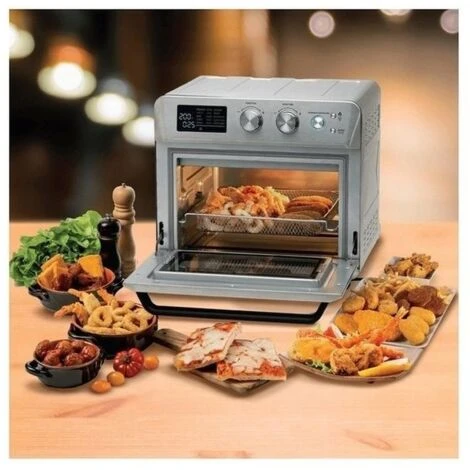 Ariete 4629 Airy Fryer 25 Litri Friggitrice Ad Aria E Forno 1700 W 15 Funzioni Di Cottura Silver Mod. 4629/11 4 Ariete 4629 Airy Fryer 25 Litri Friggitrice Ad Aria E Forno 1700 W 15 Funzioni Di Cottura Silver Mod. 4629/11 - immagine 2