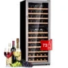 Klarstein Vinamour 73 Duo - Frigorifero Per Vini, 2 Zone, 192 L/73 Bottiglie, 5-18 °C, Touch -Negozio Di Elettrodomestici 97203084 1