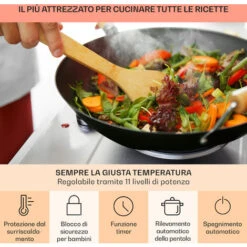 Klarstein Ramsey Piano Cottura Doppio, 2400W, 11 Livelli Di Potenza, Vetroceramica 11 Klarstein Ramsey Piano Cottura Doppio, 2400W, 11 Livelli Di Potenza, Vetroceramica -Negozio Di Elettrodomestici 97203213 5