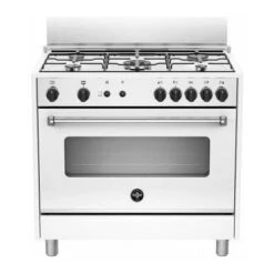 La Germania AMN965GXV Serie Americana Cucina 5 Fuochi Gas Forno Gas Ventilato 90 Cm Inox Cromato -Negozio Di Elettrodomestici 97246412 3