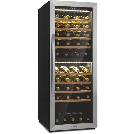 Klarstein Klarstein Vinamour 77 Duo Frigo Per Vino 191 Litri 5 - 20 °C 2 Zone Di Raffreddamento 3 Klarstein Klarstein Vinamour 77 Duo Frigo Per Vino 191 Litri 5 - 20 °C 2 Zone Di Raffreddamento