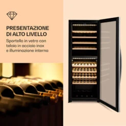 Klarstein Klarstein Vinamour 77 Duo Frigo Per Vino 191 Litri 5 - 20 °C 2 Zone Di Raffreddamento 9 Klarstein Klarstein Vinamour 77 Duo Frigo Per Vino 191 Litri 5 - 20 °C 2 Zone Di Raffreddamento -Negozio Di Elettrodomestici 98518269 3