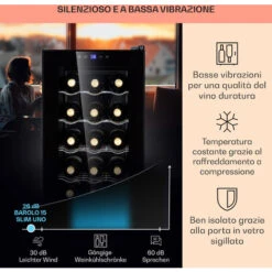 Klarstein Barolo 15 Uno - Frigorifero Per Vini, 48 L, 15 Bottiglie, 11-18 °C, SingleZone 10 Klarstein Barolo 15 Uno - Frigorifero Per Vini, 48 L, 15 Bottiglie, 11-18 °C, SingleZone -Negozio Di Elettrodomestici 98518270 4