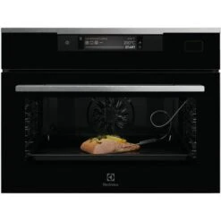 Electrolux KVBAS21WX Forno Multifunzione Compatto Da Incasso SteamBoost Vapore 100% 22 Funzioni Classe Energetica A++ Inox