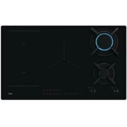 AEG HDB95623NB Nero Da Incasso 88 Cm Combi 5 Fornello(i)